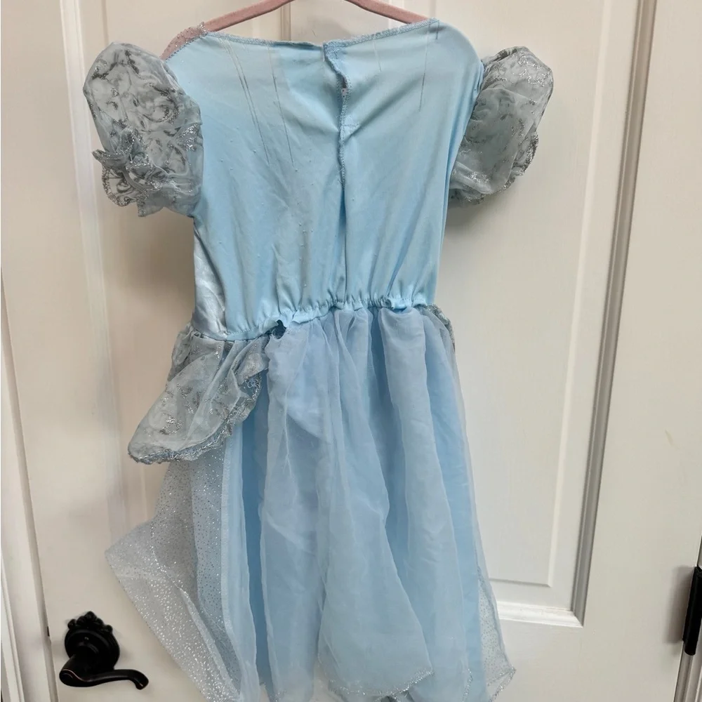Disney Girls 4 - 6 Cinderella Blue Sparkle Princess Dress Up Costume